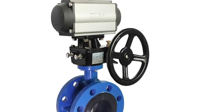 Van bướm khí nén KVS (Pneumatic Butterfly Valve)