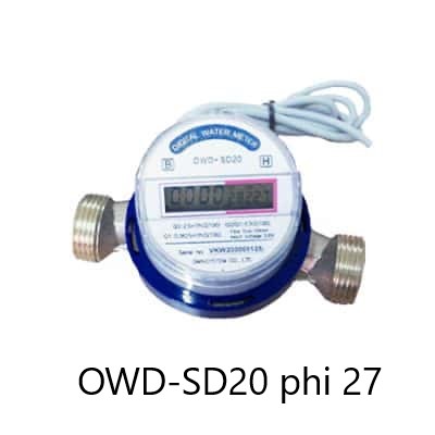 Đồng hồ đo nước điện tử Omnisystem OWD-SD20 phi 27