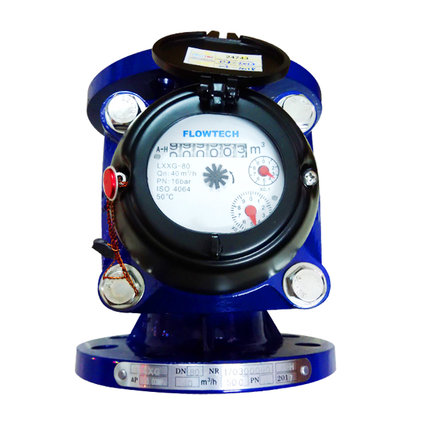 Đồng hồ nước Flowtech nước sạch DN80